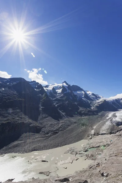 Oostenrijk Karinthië Hoog Tauern Nationaal Park Grossglockner Peak Pasterze Glacier — Stockfoto