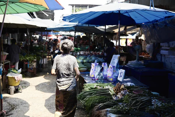 Tailandia Bangkok Mercado Callejero — Foto de Stock