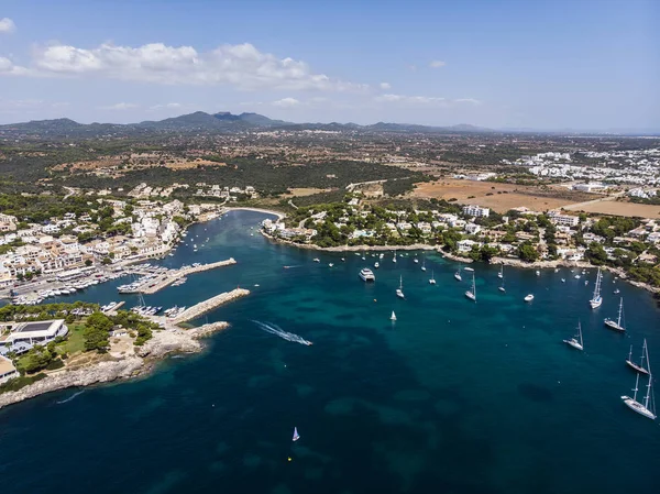 Spain Balearic Islands Mallorca Region Cala Coast Porto Petro — Stock Photo, Image