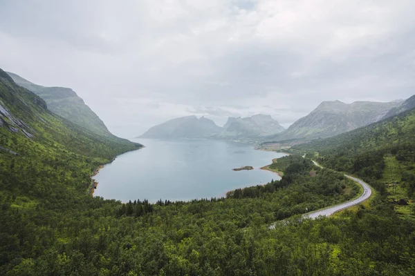 Norway Senja Island Coastal Landscape — Stock Photo, Image