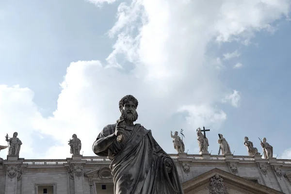 Italie Rome Statue Saint Paul Vatican — Photo
