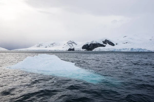 Antarctique Péninsule Antarctique Iceberg — Photo
