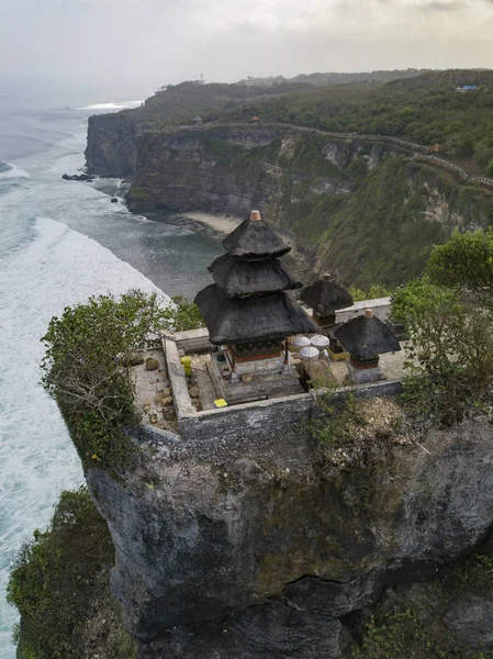 Indonesië Bali Luchtfoto Van Uluwatu Tempel — Stockfoto