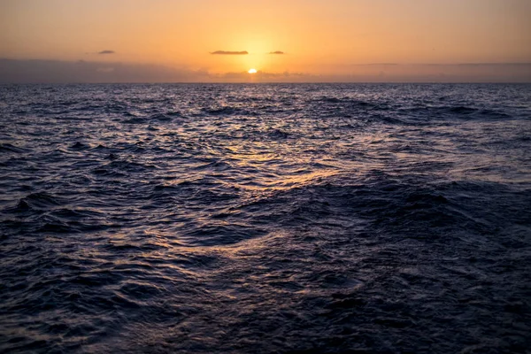 Sunset Atlantic Ocean — Stock Photo, Image