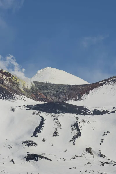 Hokkaido Zasněžené Hory Národním Parku Daisetsuzan — Stock fotografie