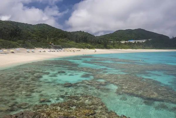 冲绳群岛 喀拉麦群岛 扎马米岛 Furuzamami海滩 — 图库照片