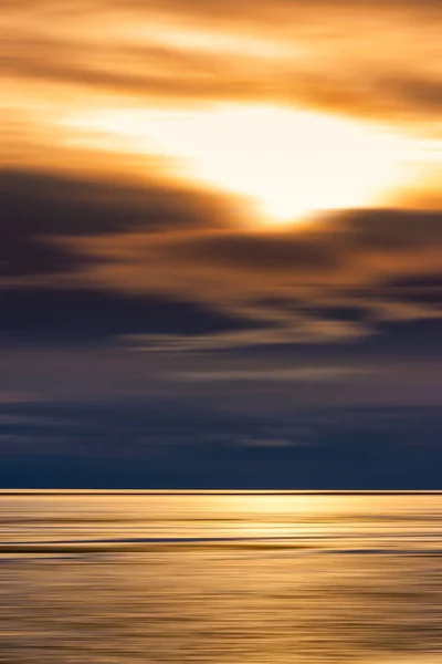 Grande Bretagne Écosse Solway Firth Vasières Coucher Soleil — Photo