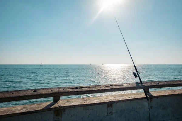 Verenigde Staten Californië Los Angeles Hengel Pier Van Venetië — Stockfoto