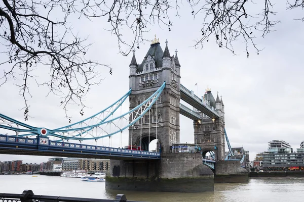 Ηνωμένο Βασίλειο Λονδίνο Tower Bridge — Φωτογραφία Αρχείου