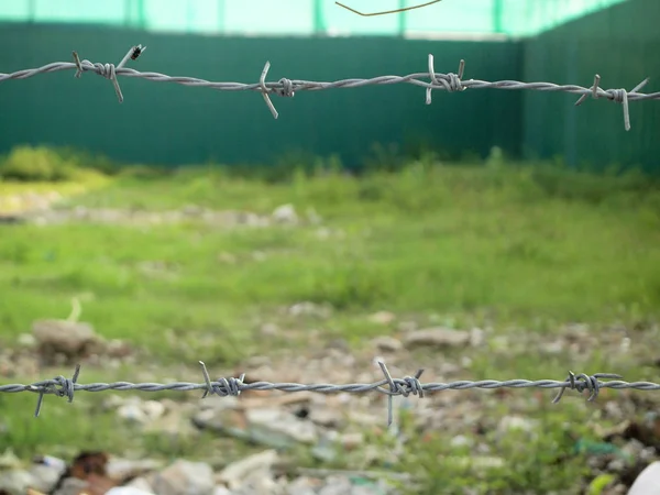 Prameny Barb Wire — Stock fotografie