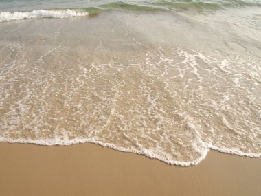 Plaj doğa kadar kapatın