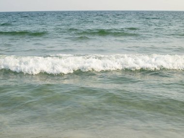 Plaj doğa kadar kapatın