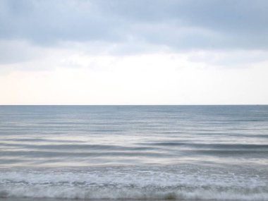 Yavaş çekim deniz manzarası görünümü