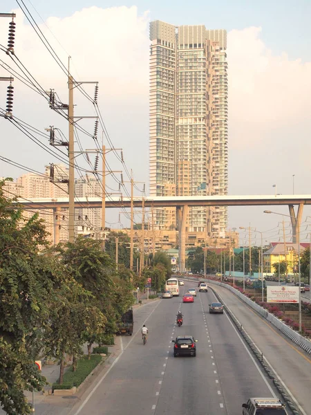 Bangkok Thailand Semtember 2015 Modern Glass Building Bangkok Business Center — Stock Photo, Image