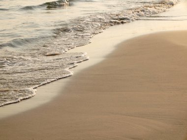 Plaj doğa kadar kapatın