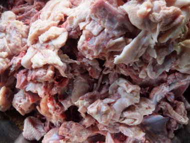 Tavuk eti yakın çekim