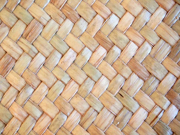 Minta Design Thai Stílusú Bambusz Kézműves — Stock Fotó