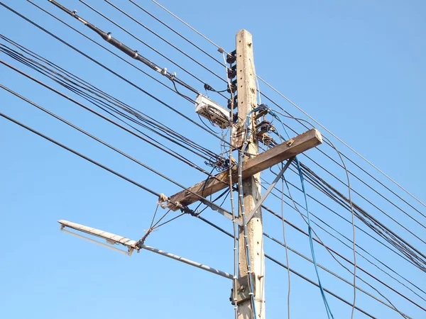 Electricity Post Thailand — Stock Photo, Image