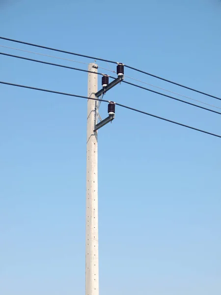 Electricity Post Thailand — Stock Photo, Image