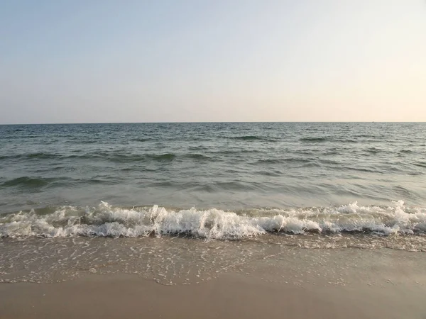 Bliska Tło Plaża — Zdjęcie stockowe