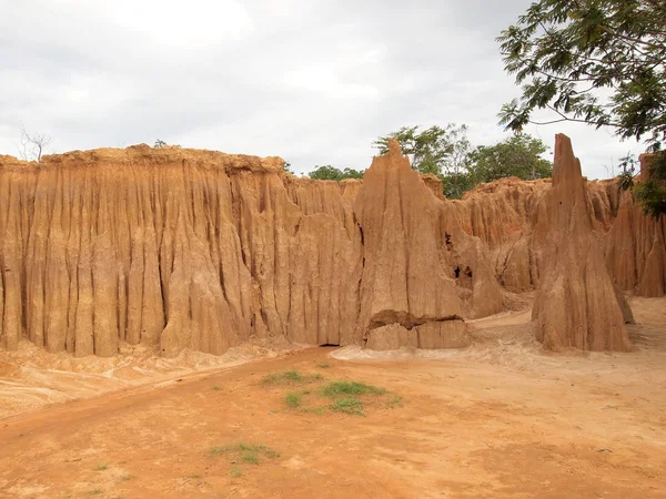 Lalu Park Sakaeo Ili Tayland Thailand Toprak Erozyonu Nedeniyle Stranges — Stok fotoğraf