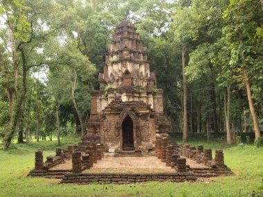 Sukhothai Historical Park, Tayland, Thailand, antik tapınak kalıntıları