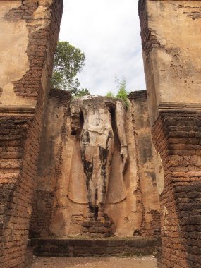 Sukhothai Historical Park, Tayland, Thailand, antik tapınak kalıntıları