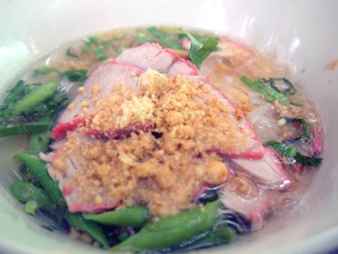 Tay şehriye yakın çekim