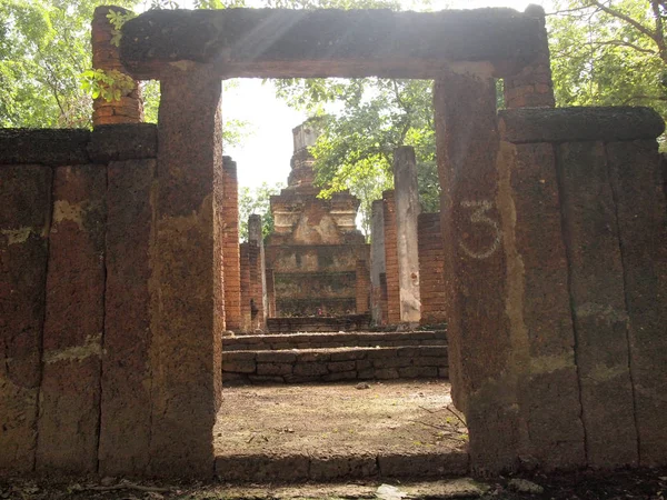 Ruins Ancient Temples Sukhothai Historical Park Thailand — Stock Photo, Image