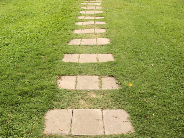 Stone Pathway Close Stock Image