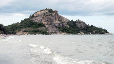 khao takiap çevresindeki plaj, rayong, Tayland