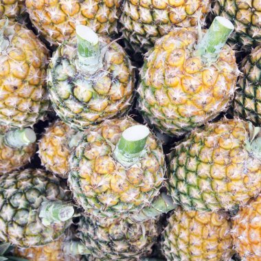 Tatlım ananas yakın çekim