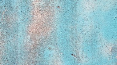 Teal and White Abstract Art Painting