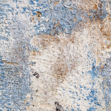 Eski çatlamış boya beton duvar dokusu arka planı