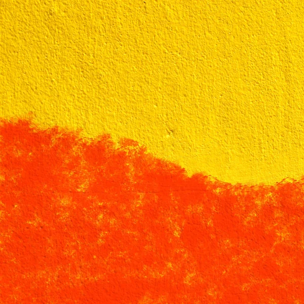 Grunge Cementu Červené Žluté Zdi Texturou Pozadí — Stock fotografie
