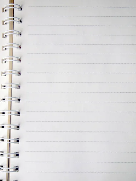 Close Livro Branco Branco — Fotografia de Stock