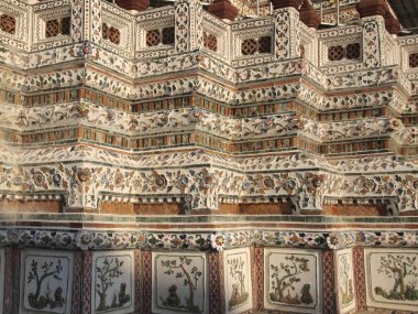 duvar Wat Arun Tapınak, Tayland
