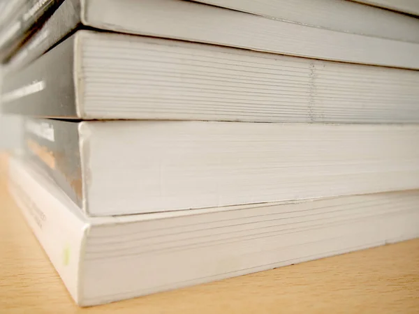 Close Book Table — Stock Photo, Image