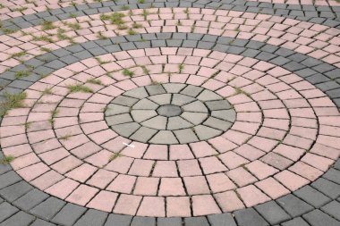 tuğla yürüyüş yolu kamu park