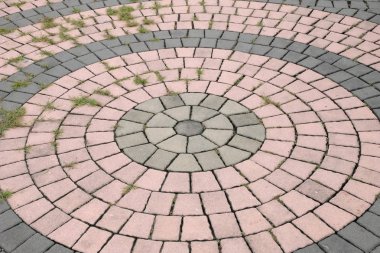 tuğla yürüyüş yolu kamu park