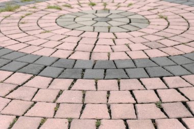 tuğla yürüyüş yolu kamu park