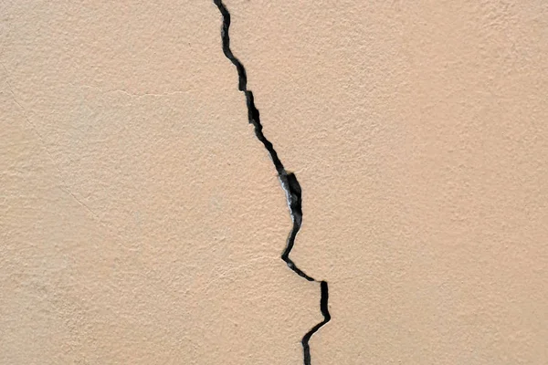 Cracked Wall Close — Stock Photo, Image