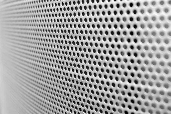 Steel Surface Little Holes — Stock Photo, Image