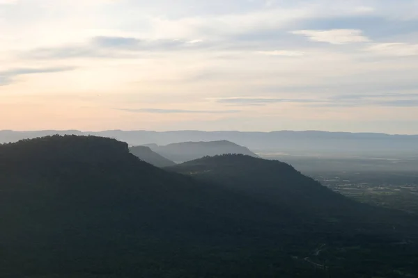 Niebla Bosque — Foto de Stock