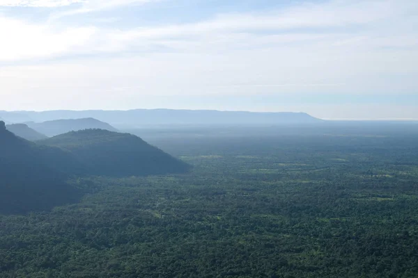 Niebla Bosque — Foto de Stock