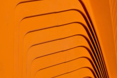 Sarı plastik desen yakın çekim