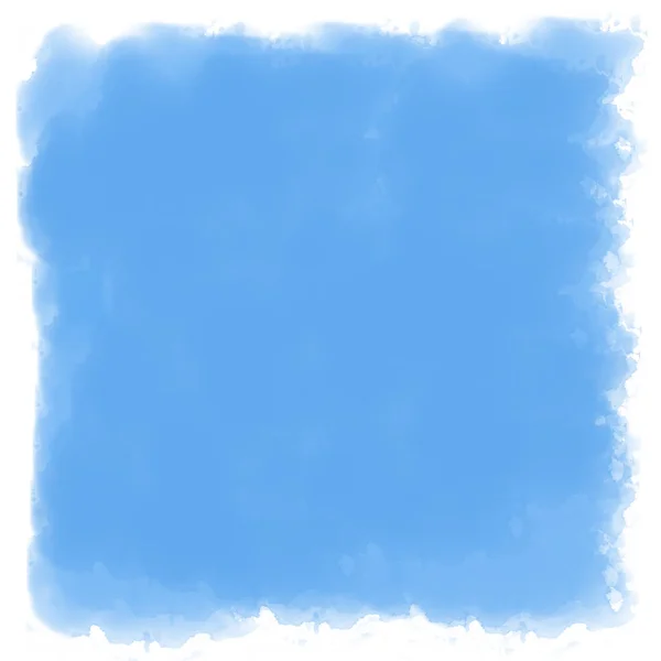 Modrá Akvarel Splash Pozadí — Stock fotografie
