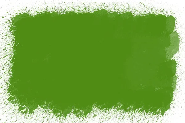 Zöld Akvarell Splash Háttér — Stock Fotó