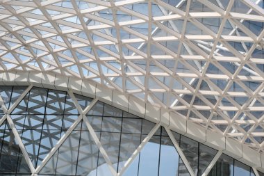 Modern mimari yakın çekim