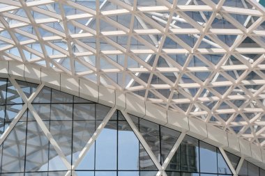 Modern mimari yakın çekim